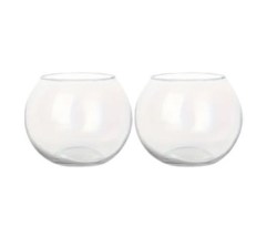 GF3024 Carton 2 Extra Large Glass bowl vases